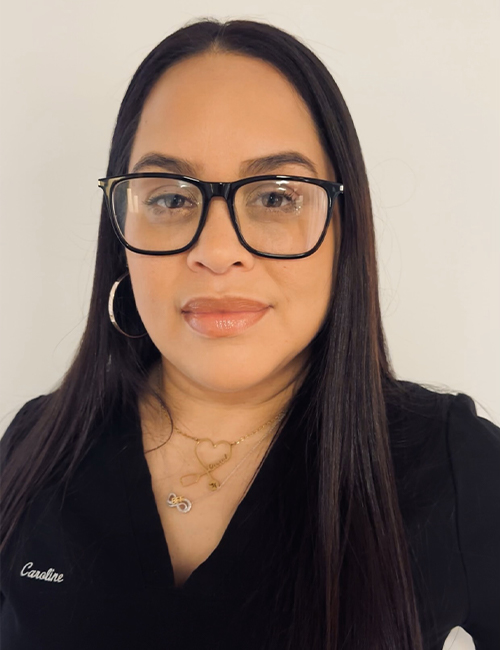 Caroline front desk | medical assistant
